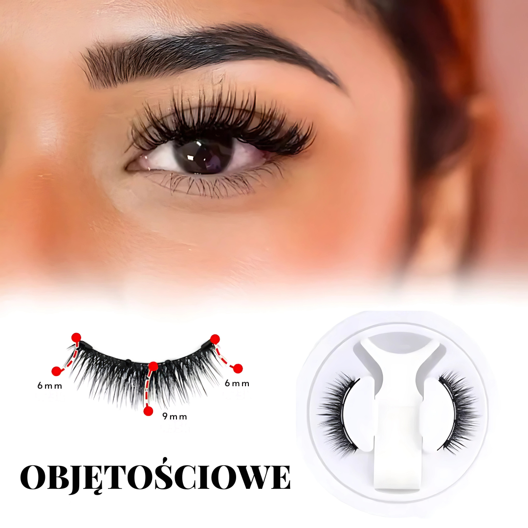 Magnetyczne rzęsy Lashley™ + Aplikator Gratis!